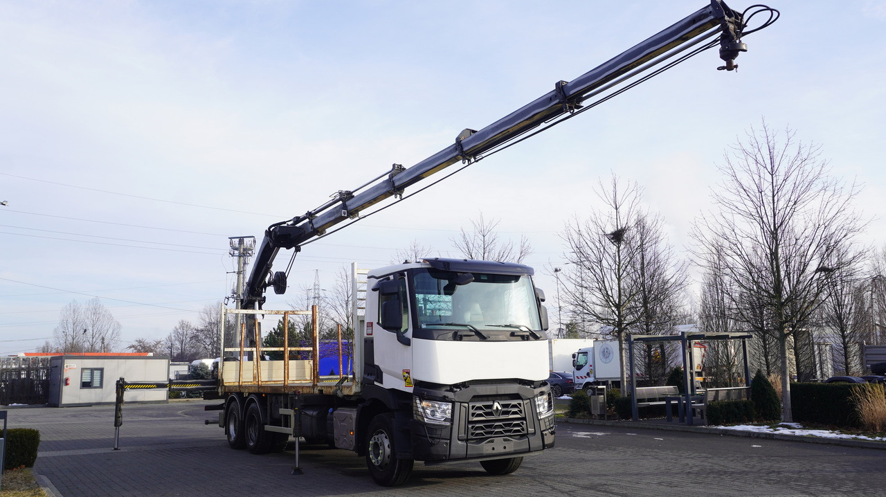 Zakup RENAULT C430 / HIAB 244 EP-5 HIDUO crane 8400 kg 15 m / Platform with stanchions RENAULT C430 / HIAB 244 EP-5 HIDUO crane 8400 kg 15 m / Platform with stanchions: slika Zakup RENAULT C430 / HIAB 244 EP-5 HIDUO crane 8400 kg 15 m / Platform with stanchions RENAULT C430 / HIAB 244 EP-5 HIDUO crane 8400 kg 15 m / Platform with stanchions