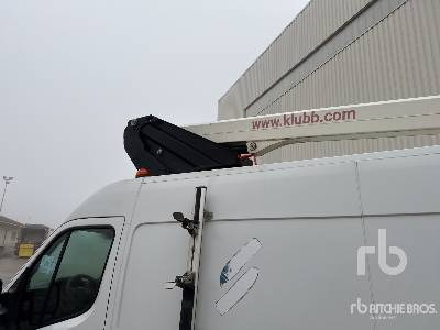 Podizna platforma montirana na kamion RENAULT MASTER 2020 Klubb K32 10 m on Camion N ...: slika Podizna platforma montirana na kamion RENAULT MASTER 2020 Klubb K32 10 m on Camion N ...