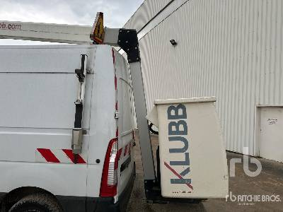 Podizna platforma montirana na kamion RENAULT MASTER Klubb K32 on Camion Nacelle: slika Podizna platforma montirana na kamion RENAULT MASTER Klubb K32 on Camion Nacelle