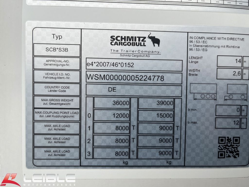 Poluprikolica hladnjača Schmitz Cargobull SKO 24*Carrier Vector*3192 Std*Liftachse*: slika Poluprikolica hladnjača Schmitz Cargobull SKO 24*Carrier Vector*3192 Std*Liftachse*