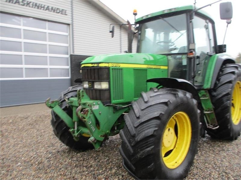 Traktor John Deere 6910 TLS, AutoQurd, Hjørnestops computer og frontl: slika Traktor John Deere 6910 TLS, AutoQurd, Hjørnestops computer og frontl