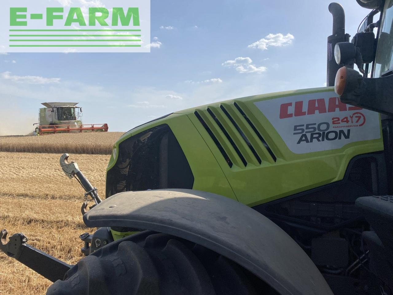 Traktor CLAAS ARION 550 CMATIC CMATIC: slika Traktor CLAAS ARION 550 CMATIC CMATIC