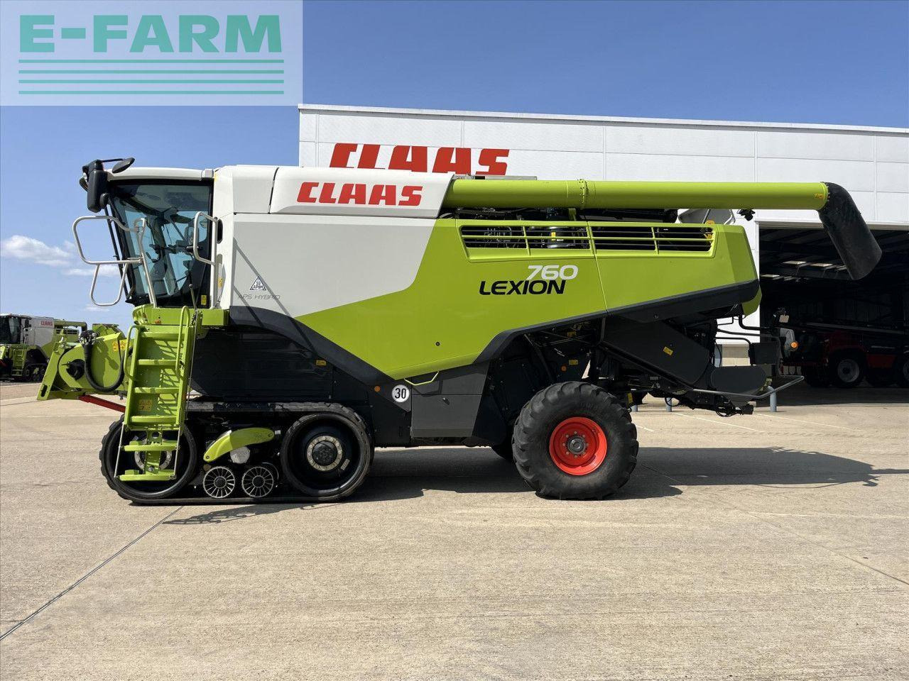 Kombajn za žetvu CLAAS LEXION 760 TT: slika Kombajn za žetvu CLAAS LEXION 760 TT