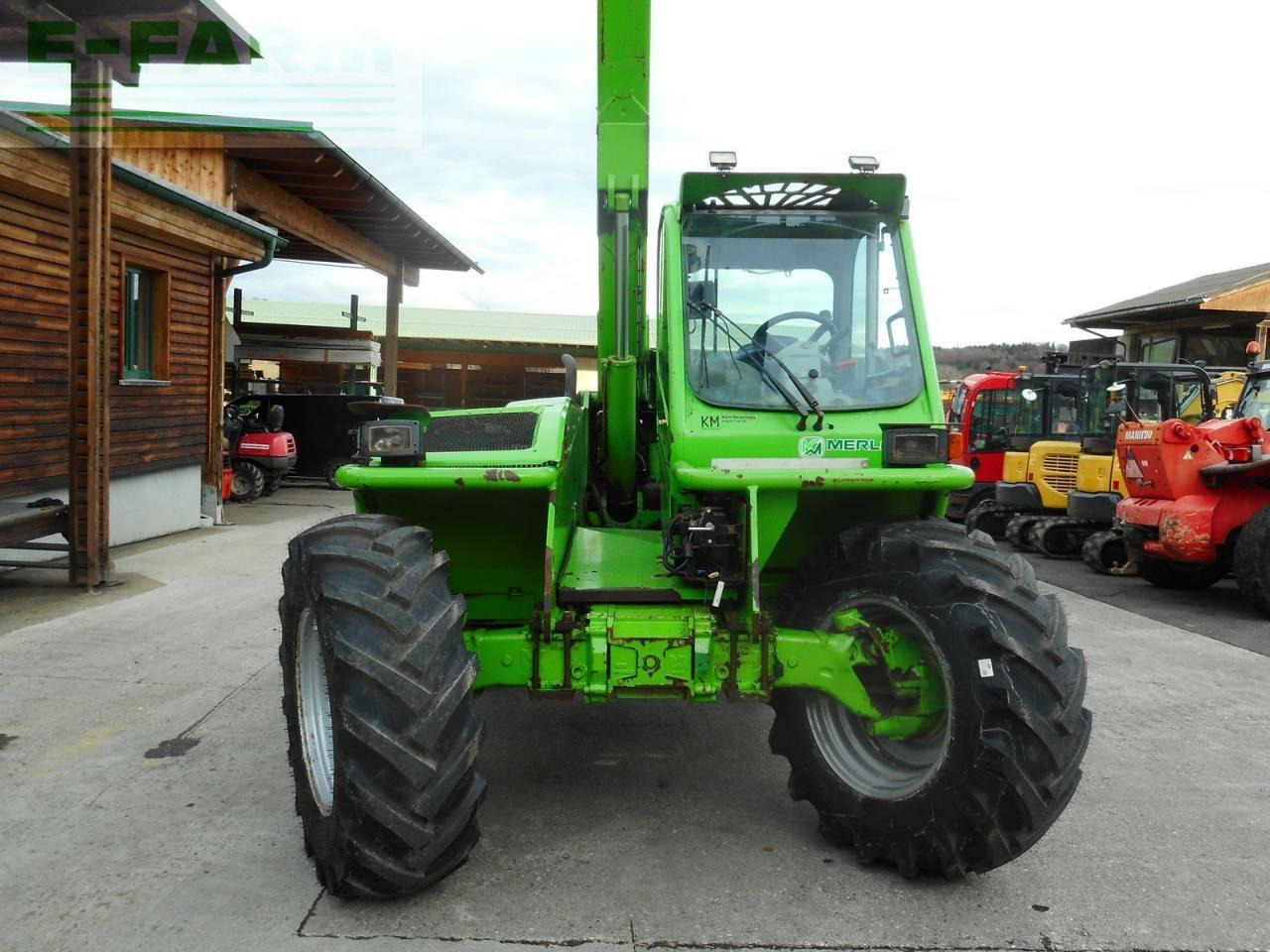 Teleskopski rukovatelj Merlo p40.7 turbofarmer ( neue bereifung ): slika Teleskopski rukovatelj Merlo p40.7 turbofarmer ( neue bereifung )