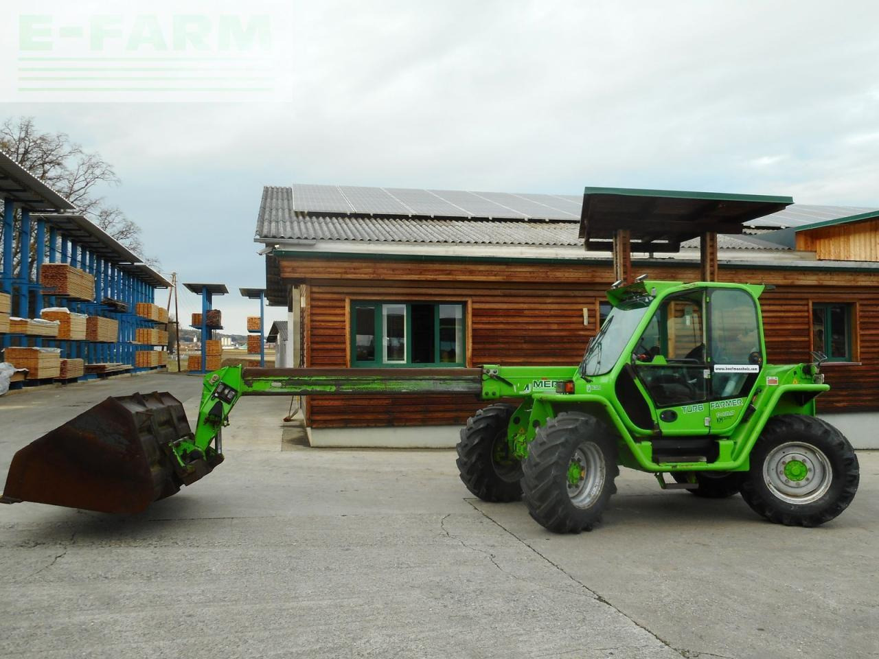 Teleskopski rukovatelj Merlo p40.7 turbofarmer ( neue bereifung ): slika Teleskopski rukovatelj Merlo p40.7 turbofarmer ( neue bereifung )