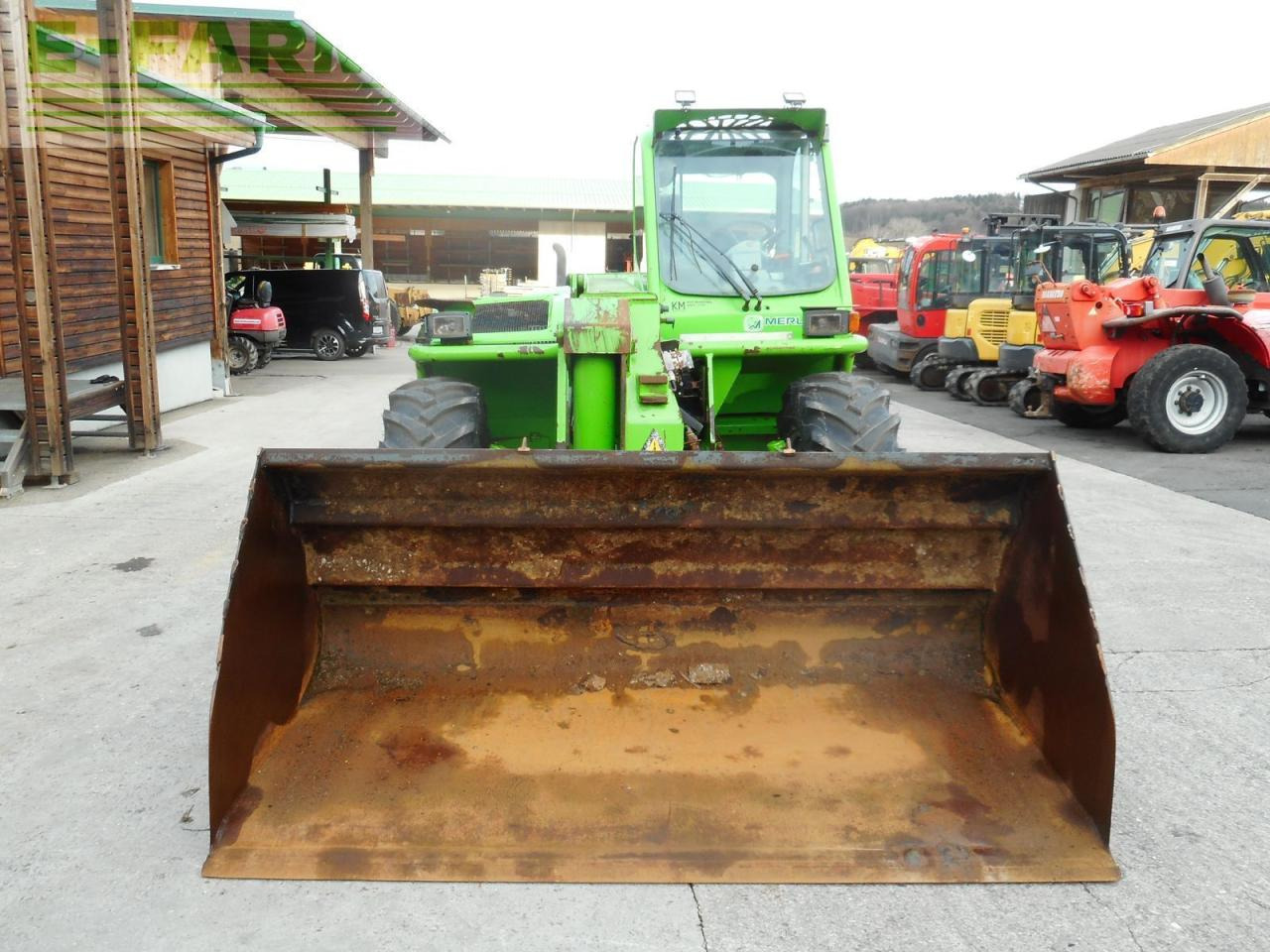 Teleskopski rukovatelj Merlo p40.7 turbofarmer ( neue bereifung ): slika Teleskopski rukovatelj Merlo p40.7 turbofarmer ( neue bereifung )