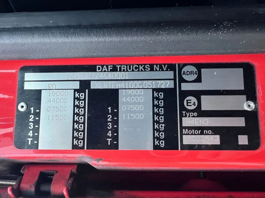 Tegljač DAF XF 440 SC 4X2 EURO 6 MEGA: slika Tegljač DAF XF 440 SC 4X2 EURO 6 MEGA