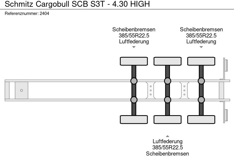 Poluprikolica s ceradom Schmitz Cargobull SCB S3T - 4.30 HIGH: slika Poluprikolica s ceradom Schmitz Cargobull SCB S3T - 4.30 HIGH