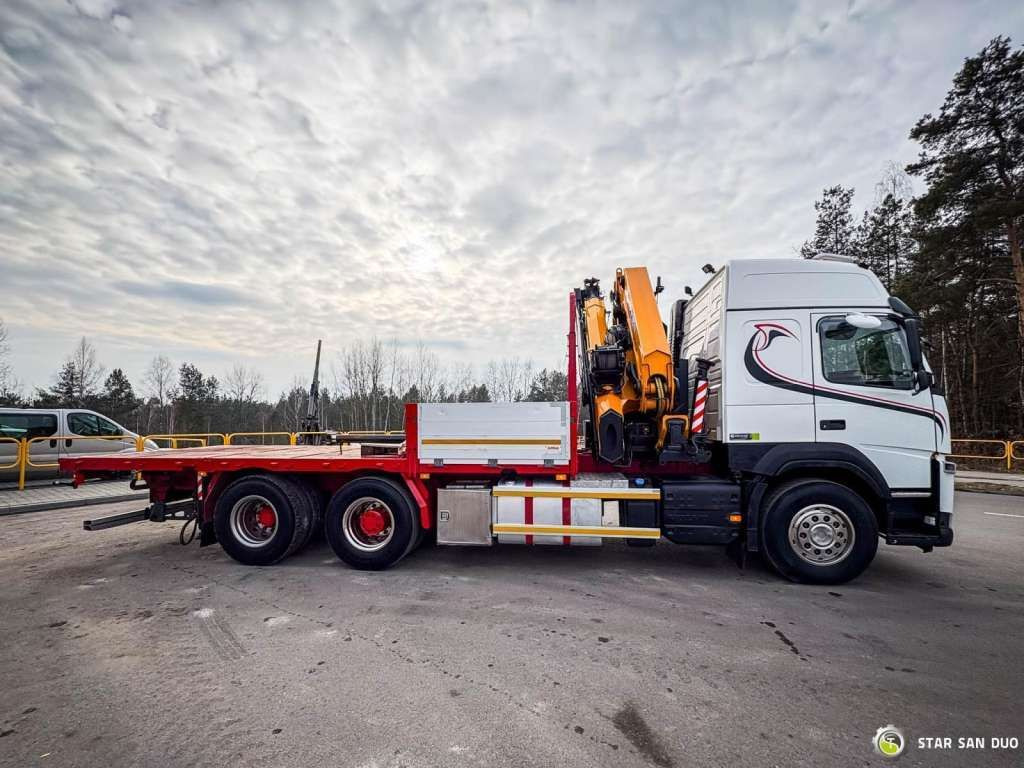 Kamion s kranom, Kamion s otvorenim sandukom Volvo  FM 450 6x2 EFFER 395/8S Euro 6  Crane Winch: slika Kamion s kranom, Kamion s otvorenim sandukom Volvo  FM 450 6x2 EFFER 395/8S Euro 6  Crane Winch