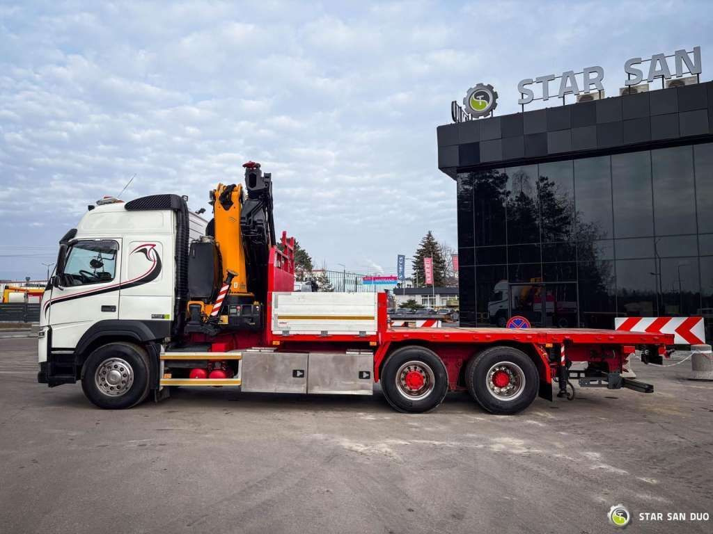 Kamion s kranom, Kamion s otvorenim sandukom Volvo  FM 450 6x2 EFFER 395/8S Euro 6  Crane Winch: slika Kamion s kranom, Kamion s otvorenim sandukom Volvo  FM 450 6x2 EFFER 395/8S Euro 6  Crane Winch