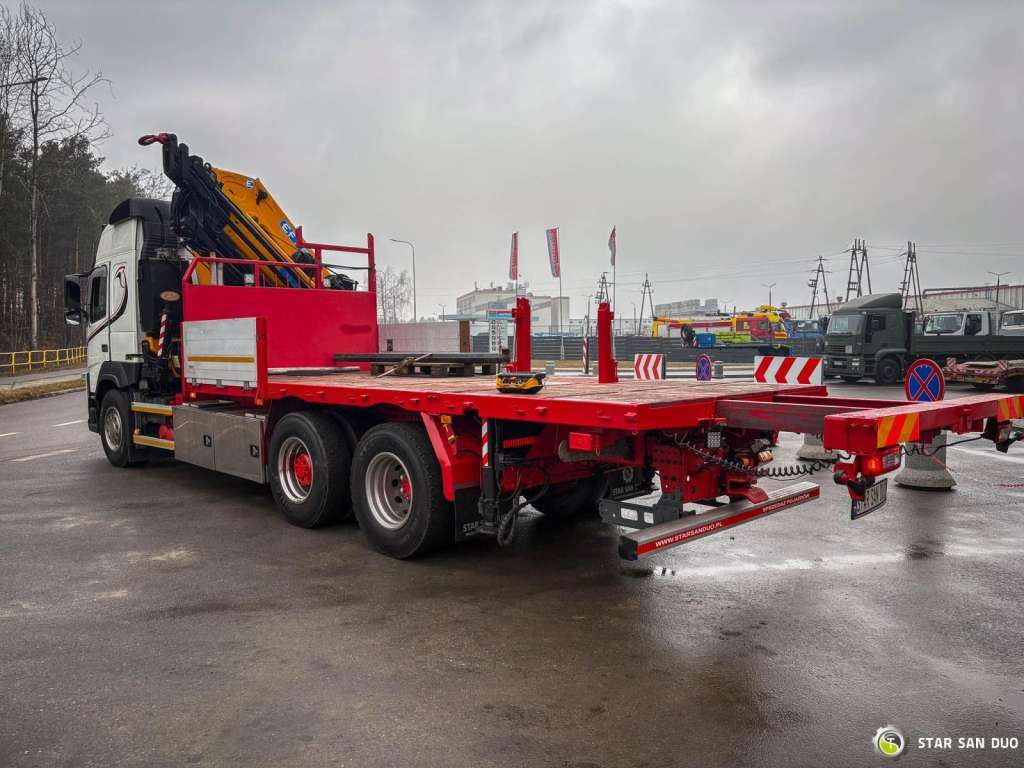 Kamion s kranom, Kamion s otvorenim sandukom Volvo  FM 450 6x2 EFFER 395/8S Euro 6  Crane Winch: slika Kamion s kranom, Kamion s otvorenim sandukom Volvo  FM 450 6x2 EFFER 395/8S Euro 6  Crane Winch