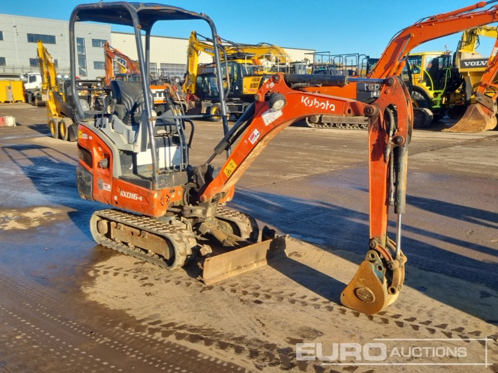 Mini bager 2016 Kubota KX016-4: slika Mini bager 2016 Kubota KX016-4